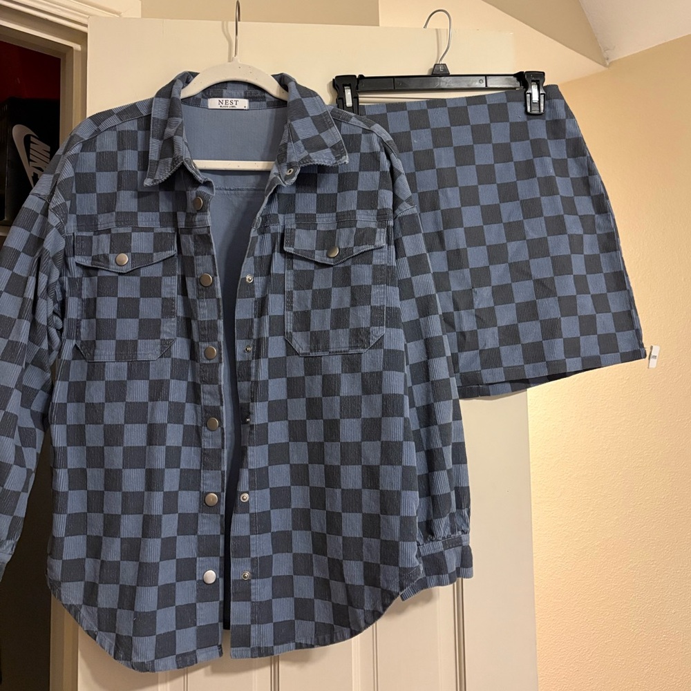 Apricot Lane Corduroy jacket/ skirt set